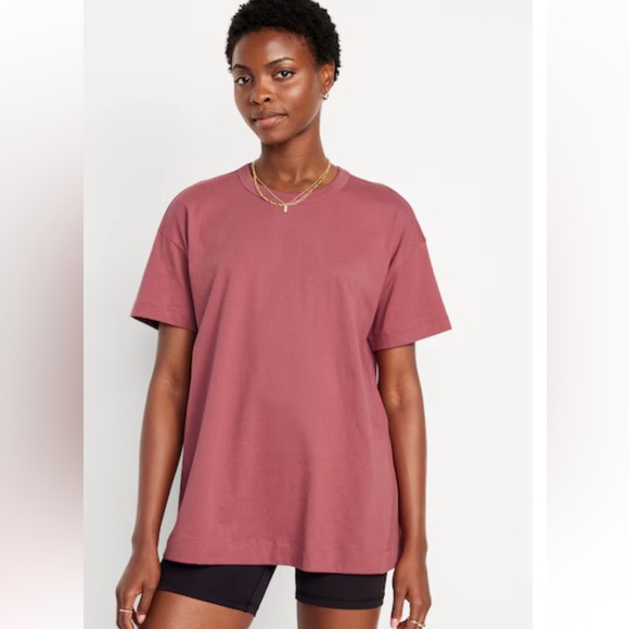 Old Navy Everywear Oversized Tunic T-Shirt - Picture 4 of 4
